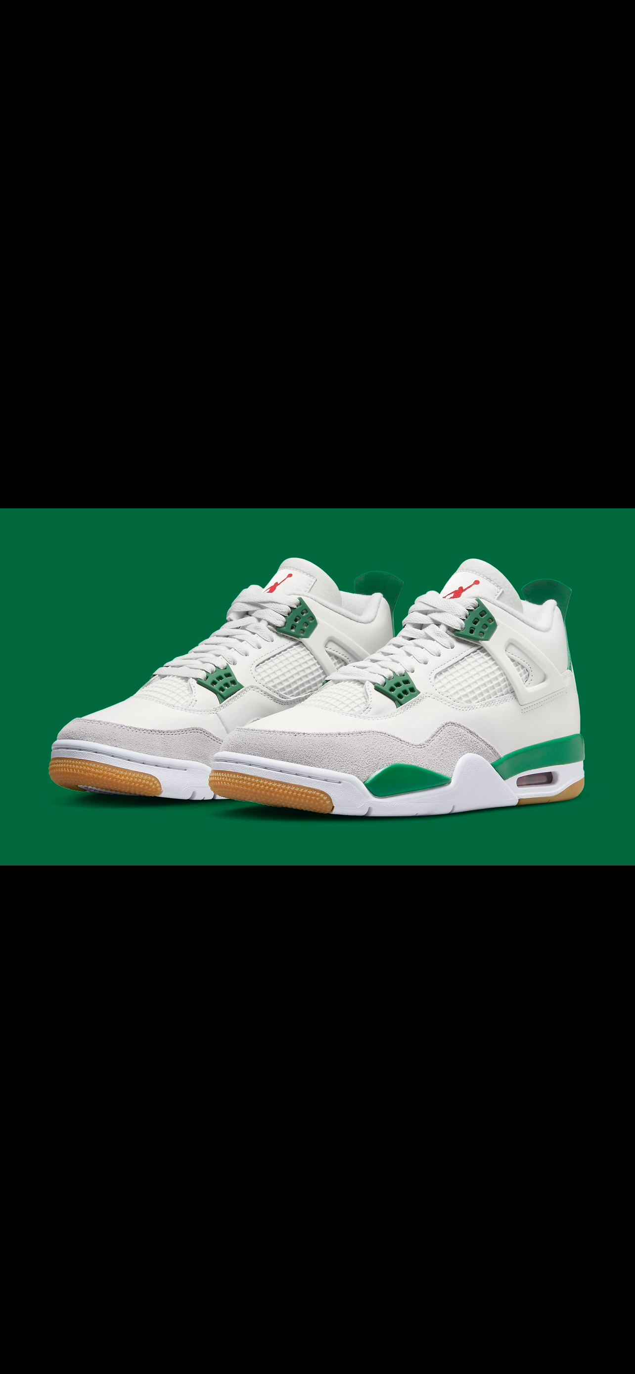 jordan 4 sb pine green release date 2024