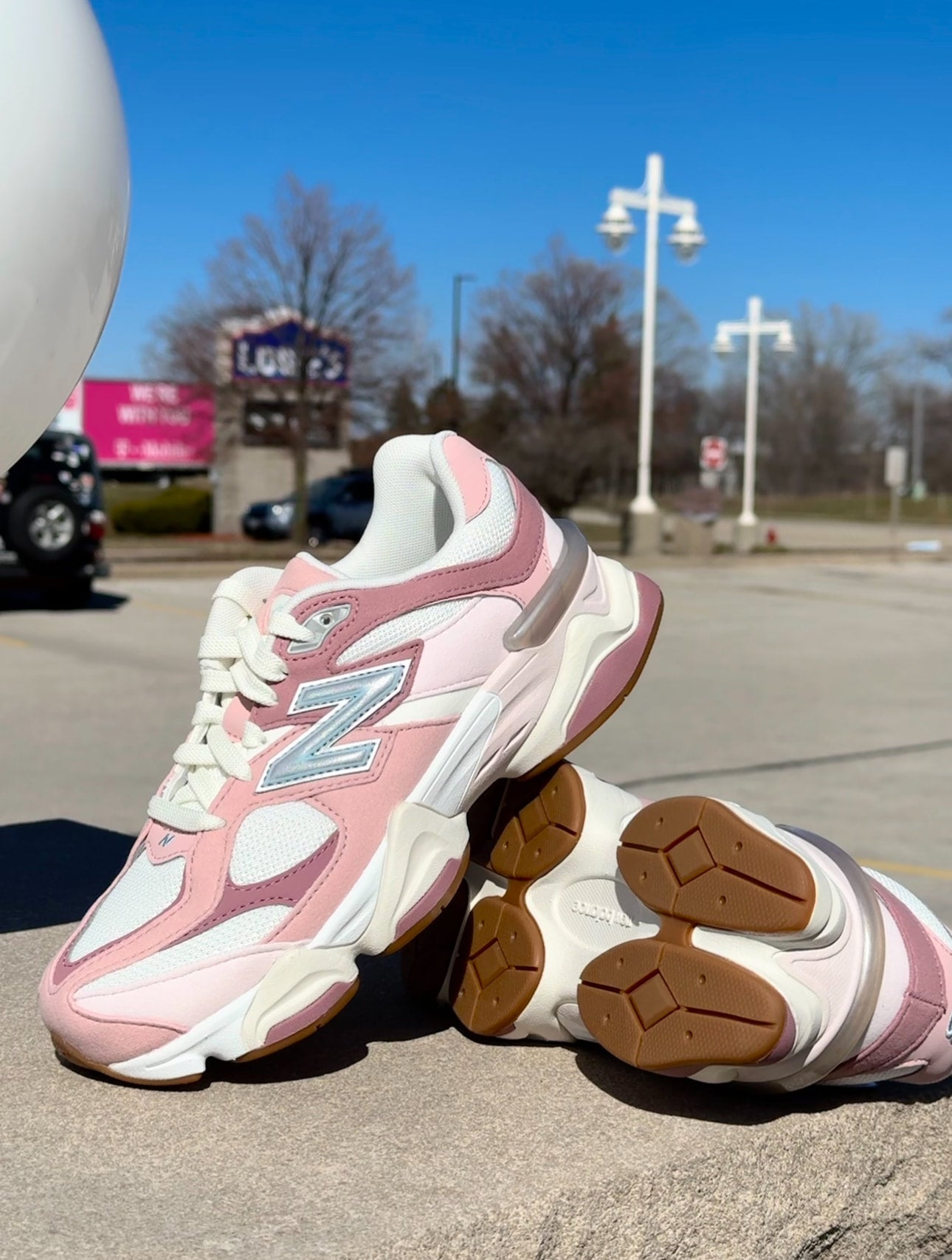 New balance pink gum hotsell